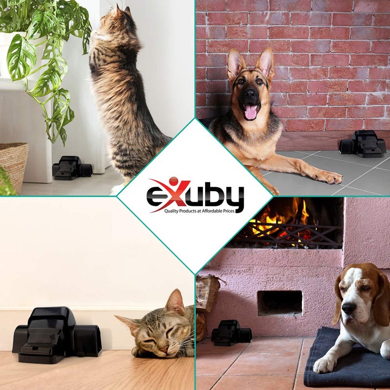 eXuby فخاخ الفئران الآمنة للحيوانات الأليفة والأطفال من eXuby بتصميم نفق - مدخل مزدوج لمعدل التقاط أفضل - بدون سموم ضارة - يمنع التشغيل العرضي - تجنب انغلاق الأصابع - إعداد في ثواني. (3 عبوة) - Image 2